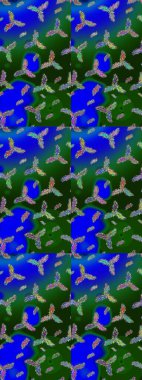 Son moda kar taneleri ve elementler onun kartlarını gösteriyor. Retro stil dokusu, şablon kış elementleri. Modern tasarım posteri, kapak, mavi, yeşil ve gri renkli kart tasarımı. Kar taneleri tasarımı.