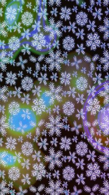 Düz Çiçek Elementleri Tasarımı. Raster illüstrasyonundaki çiçek desenli çizim. Siyah renkli çiçekler. Renkli Bahar Teması çizim şablonu.