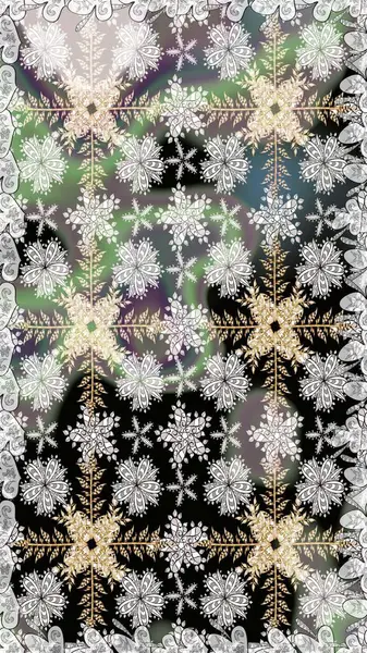 Tekrar eden çiçek arkaplanı, zarif gri çiçek duvar kağıdı. Gri renklerde çiçek desenleri, el yapımı papatyalar, papatyalar..