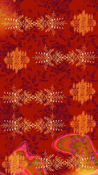 Kar taneli Noel arkaplanı. Raster Noel soyut renkli arka plan ve tatlı kar tanesi. Raster illüstrasyonu. Kış soyut arkaplanı.