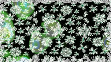 Siyah renkli çiçekler. Raster illüstrasyonu. Kusursuz çiçek deseni duvar kağıdı için kullanılabilir.