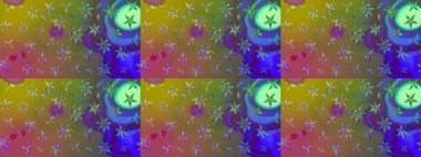 Raster illüstrasyonu. Yeşil renklerde. Çiçekli tebrik kartı. Suluboya çiçek buketi. Çiçek arkaplan. Doğum günü kartı ya da düğün davetiyesi.