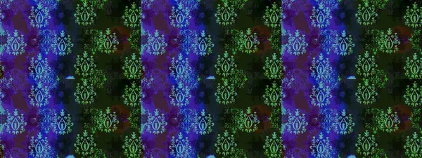 Raster Çiçek İllüstrasyonu 'nun şirin tekstili. Gri renkli etnik çiçeklerle zarif eskiz deseni.