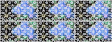 Çiçekli karalama şeklinde Raster çiçek deseni. Nazik, narin çiçek arkaplanı. Tarafsız renklerde çiçekler.