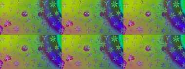 Küçük çiçekteki sevimli çiçek deseni. Güzel kumaş deseni. Raster illüstrasyonu. Güzel karalamalı çiçek deseni çiz..