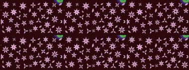 Çiçek rengi eskiz deseni. Raster Yumuşak kumaş deseni. Raster çiçek izi. Klasik taslak çizimi.