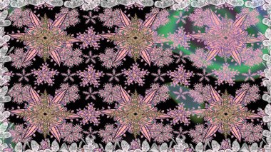 Kusursuz etnik tasarım. Çiçekleri, deniz kabukları, mandalaları ve suluboya efektleriyle donanma geçmişi. Yatak çarşafları, ceket, paket tasarımı, kumaş ve moda kavramları için tekstil baskısı.