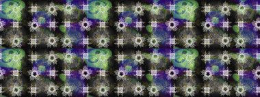 Renkli elementlerle Raster ilginç desen