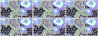 1950-1960 motifleri. Gri üzerine gri. Retro tekstil tasarım koleksiyonu. El çizimi çiçek unsurları olan soyut, dikişsiz raster deseni. Çiçekli ipek eşarp..