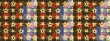 Kahverengi renkli çiçekler. Elle boyanmış suluboya resim çizimi çiçekler ve bitkiler.