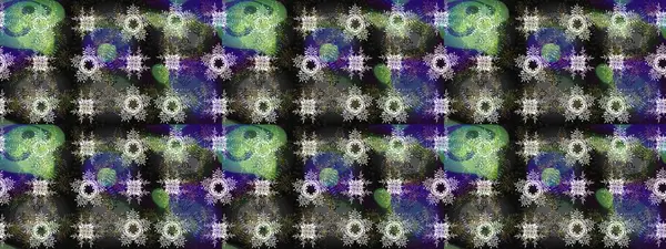 Renkli elementlerle Raster ilginç desen