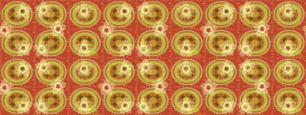 Kahverengi, turuncu ve sarı renkler üzerine tasarım. Raster kış deseni. Raster illüstrasyonu. Çiçek Elementleri ile soyut arkaplan.