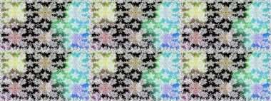 Raster - stok. Vadinin çiçekleri tarafsız renklerde. Suluboya, elle çizilmiş. Kusursuz arkaplan deseni.