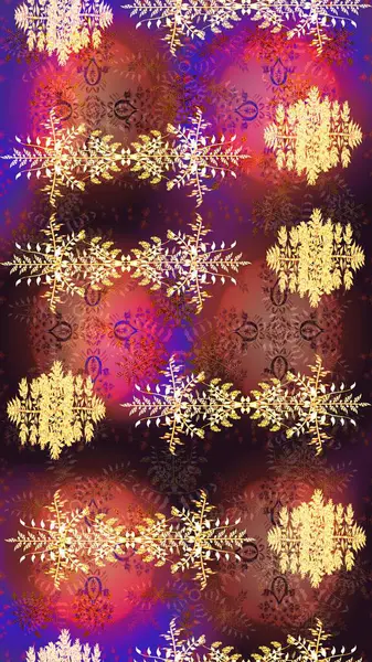 Mandalas 'ın dekoratif dokusu. Folk Style. Kumaş veya Duvar Kağıdı Tasarımı. Raster illüstrasyonu. Lace Snowflakes 'in etnik kökü. Tekstil için Lacy Fashion Print. Şekillendirilmiş Çiçekler.