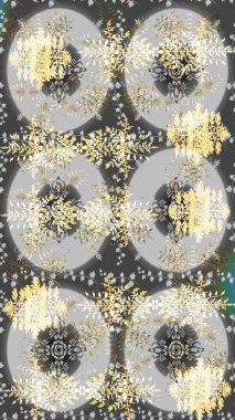 Raster Noel soyut renkli arka plan ve tatlı kar tanesi. Farklı kar taneleri toplayıcısı, gri, nötr ve bej renklerde kış elementleri..