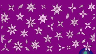 Bahar çiçekleriyle güzel bir çiçek deseni çizmişsin. Raster illüstrasyonu. Güzel kumaş deseni.