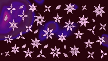 Anti-stres için soyut örnek sayfası. Kahverengi renklerde. Raster illüstrasyonu.