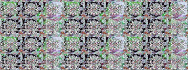 Küçük renkli çiçekler. Moda baskıları için zarif bir şablon. Küçük çiçekte güzel bir desen. Tarafsız çiçekli bahar çiçekleri. Motley illüstrasyonu.