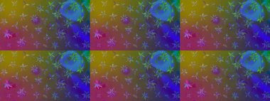 Çiçek desenli eskiz. Kahverengi renkli çiçekler. Düz Çiçek Elementleri Tasarım Raster illüstrasyonu. Renkli Bahar Teması çizim şablonu.