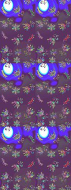 Raster Noel soyut renkli arka plan ve düşen kar tanesi. Kar tanesi arka planı. Raster illüstrasyonu.