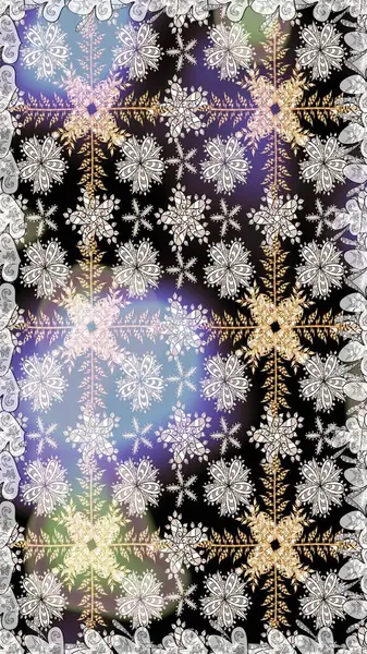 Ağaç dallı bahar çiçekleri ile desen, çiçek silueti ile gri renkler. Raster deseni.