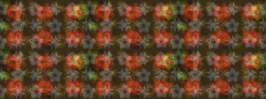 Lace Snowflakes 'in etnik kökü. Kumaş veya Duvar Kağıdı Tasarımı. Tekstil için Lacy Fashion Print. Raster illüstrasyonu. Stilize Çiçekler. Mandalas 'ın dekoratif dokusu. Halk Biçimi.