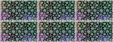 Tişörtsüz arka plan deseni. Gri renkli çiçekler. Tropik çiçekler.