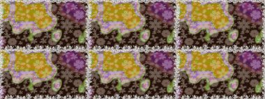 Paket kağıdı için en iyisi. Kahverengi lale çiçekli, pürüzsüz bir desen. Karşılama ya da düğün geçmişi olarak kullanılabilir. Doğal kozmetik ürünleri, parfüm, çiçekçi dükkanı için bahar ihalesi tasarımı.