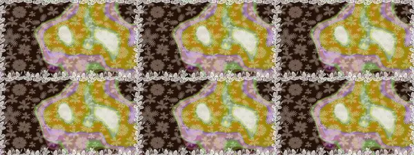 Nazik, sevimli çiçek arkaplanı. Kahverengi renkli çiçekler. Raster çiçek desenli ve çiçekli..