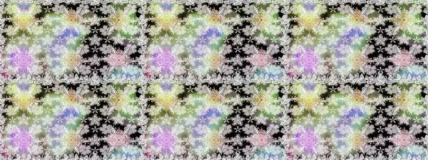 Güzel suluboya çiçek buketi pürüzsüz desen.