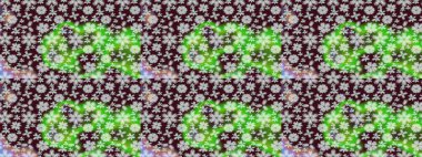 Kışın kar Aralık sezon. Raster resim. Doodle kroki satırlarındaki kar taneleri simgesi.