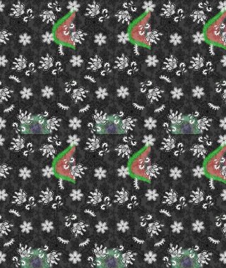 Çiçekli el çizimi çizimi deseni. Modern gelişim, gri raster arka plan duvar kağıdı çizimi, klasik çizgiler, desenli desenli çiçekler, çiçekli süsler..