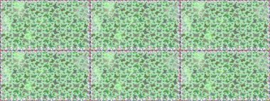 Egzotik hayvanlar. Yeşil ve nötr kelebekler. Raster illüstrasyonu. Kumaş, kağıt, ambalaj kâğıdı ve duvar kağıdı tasarımı için harika bir arka plan. Kusursuz..