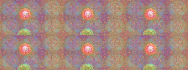 Tarafsız, bej ve gri renkli küçük çiçekler ve komik böcekler, bej ve gri renkler, raster desen, çizim.