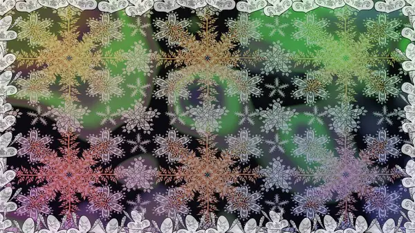 Raster altın çiçek süsü brokar kumaş ve cam desenli. Altın elementli gri renkler. Kusursuz altın desen. Çiçek desenli altın metal..