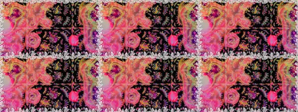 Küçük çaplı çiçeklerdeki basit şirin desenler. Raster illüstrasyonu. Tekstil veya kitap kapakları, imalat, duvar kağıtları, baskı, hediye paketi ve yapıştırma kitabı için çiçeksiz arka plan.