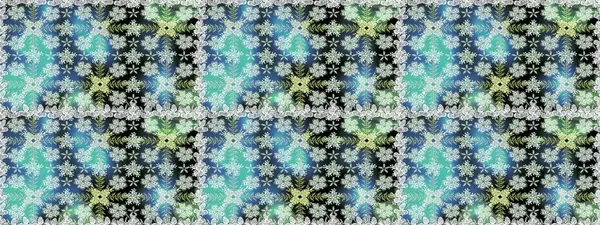 Raster illüstrasyonu. Küçük çiçekli şirin bir desen. Çiçek ve yapraklı çiçek deseni.