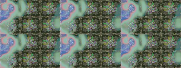 Suluboya tarzında gri renkli çiçekler. Raster illüstrasyonunda kusursuz çiçek deseni.