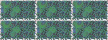 Mavi renkli resimler, tropik kelebeklerle birlikte. Raster Kelebekleri deseni. Soyut, pürüzsüz bir arkaplan. Duvar kağıtları, web sayfası arkaplanları, yüzey dokuları, tekstil için mükemmel..