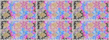 Klasik klasik klasik arka plan. Geleneksel oryantasyon süsü. Kusursuz klasik raster altın desenli. Altın elementlerle nötr renklerde altın desen.