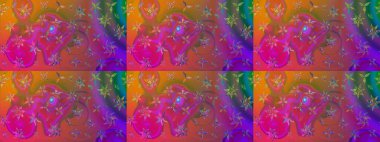 Tekstil veya kitap kapakları, imalat, duvar kağıtları, baskı, hediye paketi ve yapıştırma kitabı için çiçek eskizi geçmişi. Raster illüstrasyonu. Küçük ölçekli çiçeklerdeki basit sevimli desen.