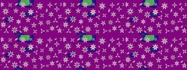 Raster deseni. Küçük çiçekte güzel bir çiçek deseni var. Çiçekli çiçek deseni, suluboya..