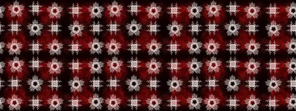 Siyah, kahverengi ve kırmızı kar tanelerinin olduğu Noel kartı siyah, kahverengi ve kırmızı renklerde. Kar taneleri arka planda. Kış kartı Mutlu Noeller, yeni yıl ve mutlu bayramlar..