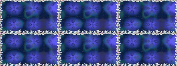 Doğa. Çiçek arkaplan. Raster deseni. Çiçek kompozisyonu. Küçük çiçekte güzel bir desen var. Çiçek kolajı. - Mavi çiçekler.