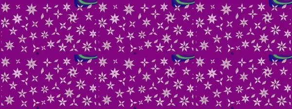 Mor renkli çiçekler. Düz Çiçek Elementleri Tasarımı. Çiçekli çizim şekli. Renkli Bahar Teması çizim şablonu.