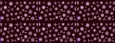 Raster suluboya çiçek deseni, narin çiçekler, kahverengi çiçekler, tebrik kartı şablonu. Raster Güzel kumaş deseni.