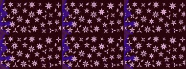 Raster illüstrasyonu. Küçük çaplı çiçeklerdeki basit şirin desenler. Tekstil veya kitap kapakları, imalat, duvar kağıtları, baskı, hediye paketi ve yapıştırma kitabı için çiçek eskiz geçmişi.