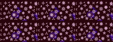 Küçük çiçekte güzel bir desen. Küçük renkli çiçekler. Motley illüstrasyonu. Moda baskıları için zarif bir şablon. Çiçekli yaz çiçekleri. Çizim.