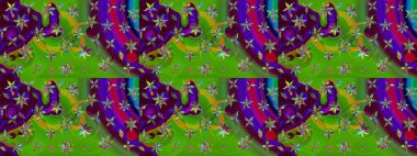 Raster illüstrasyonu. Çiçek deseni. Flower eskiz arka planı. Şatafatlı bahar bahçesi dokusu.