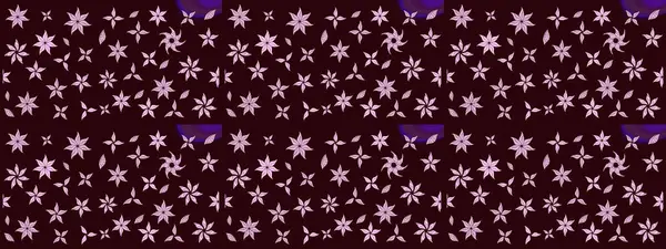 Raster deseni. Kahverengi el çizimi. Sanat, çiçeklere ilham verir ve arka plan bırakır. Karalama çiçekleri çizim deseni.